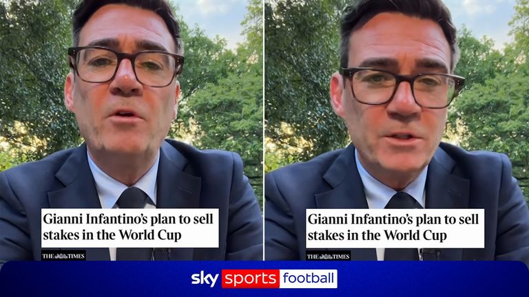 世界杯:国际足联主席贾尼·因凡蒂诺为会员提供3000万英镑的激励,支持有争议的私人投资计划